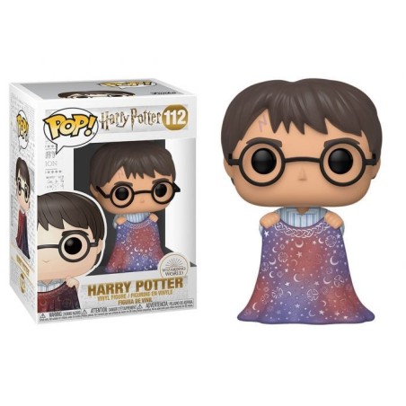 FUNKO POP HARRY POTTER AVEC LA CAPE INVISIBILITE 112