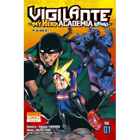 VOL. 1 VIGILANTE MY HERO ACADEMIA ILLEGALS