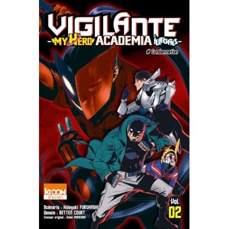 VOL. 2 VIGILANTE MY HERO ACADEMIA ILLEGALS