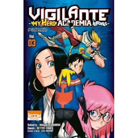 VOL. 3 VIGILANTE MY HERO ACADEMIA ILLEGALS