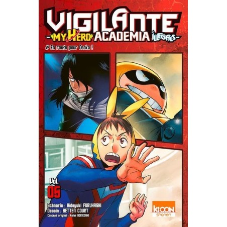 VOL. 5 VIGILANTE MY HERO ACADEMIA ILLEGALS