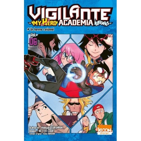 VOL. 6 VIGILANTE MY HERO ACADEMIA ILLEGALS