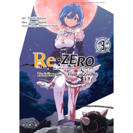 VOL. 3 RE ZERO TROISIEME ARC