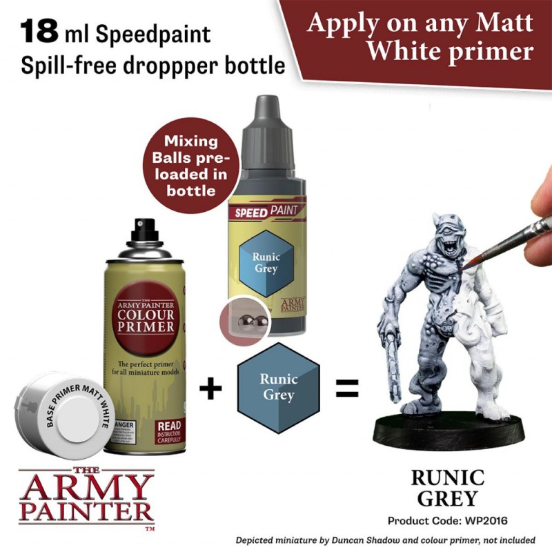 Army Painter - Speedpaint Runic Grey